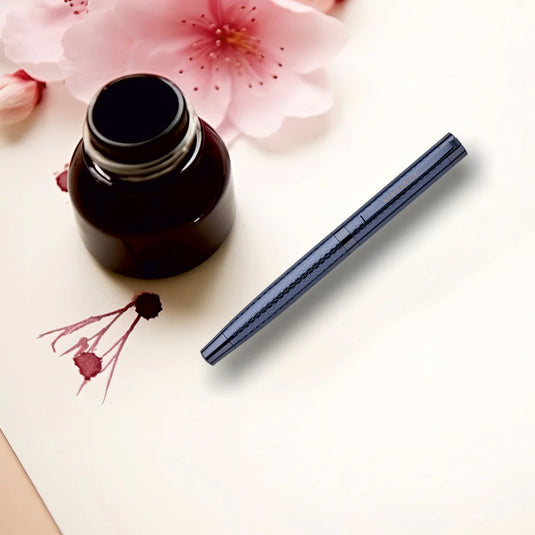 Submarine Blue Plate Roller Pen