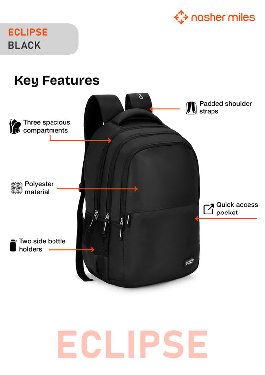Nasher Miles 33L Backpack | Eclipse